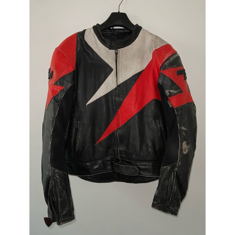 Vintage AGV Sport Leather Racing Jacket